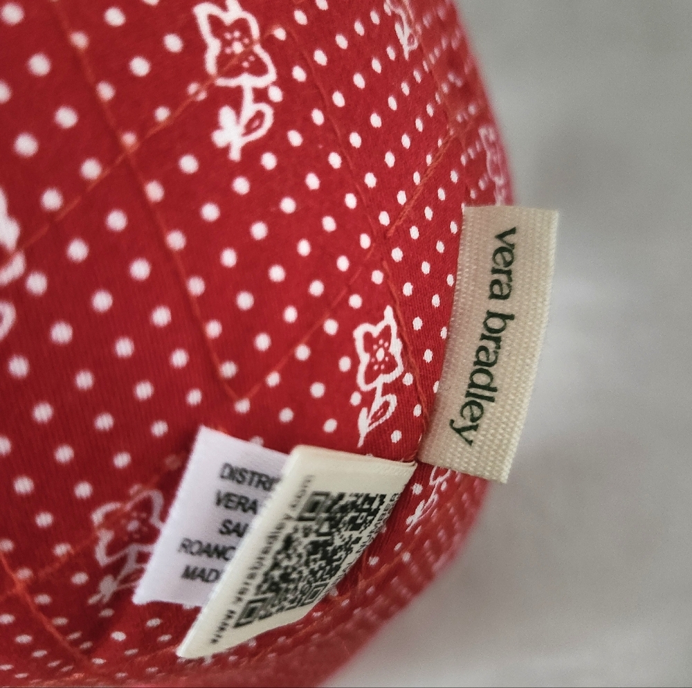 Vera Bradley Dotty Floral Teddy Bear ๐งธ - Picture 6 of 10